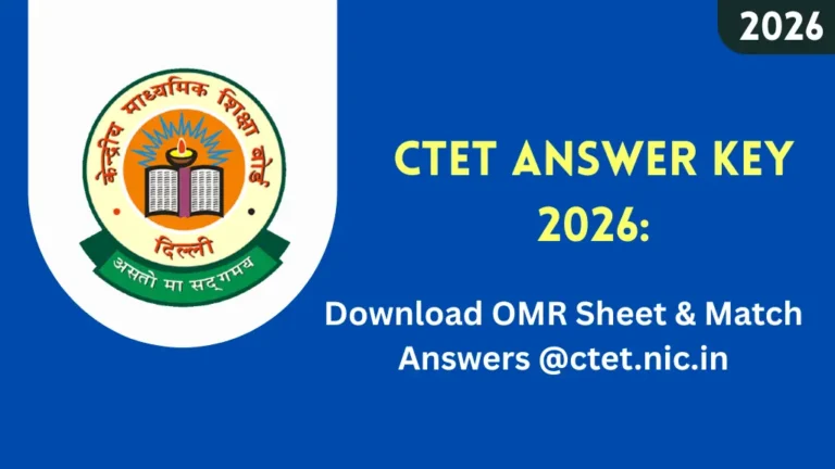 CTET Answer Key 2026