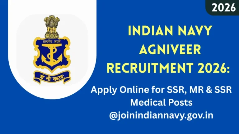 Indian Navy Agniveer Recruitment 2026