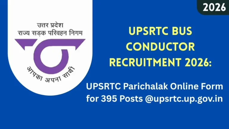 UPSRTC Bus Conductor Recruitment 2026